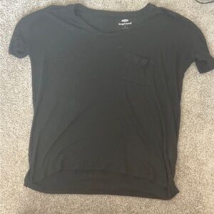 Old Navy black “Boyfriend” tee Size medium
